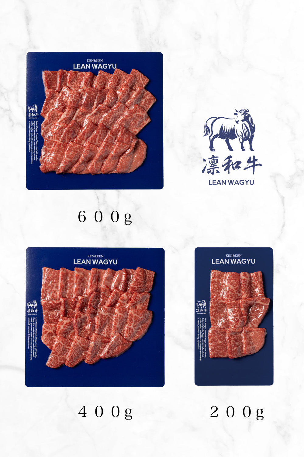 凛和牛美味赤身 特級後腿・肩布里昂燒肉片(烤肉)| LEAN WAGYU