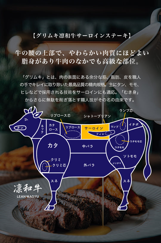 グリムキ凛和牛サーロインステーキ